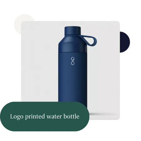 Logo printed water bottle